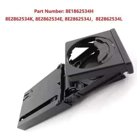 1pc Left Side Front Car Cup Holder 8E1862534J for Audi A4 B6 2002-2005 New Black