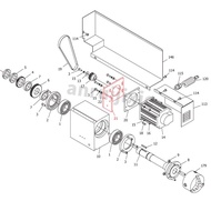 New Mini Lathe Motor Support Plate Bracket Compatible with SIEG SC2-021 JET BD-X7 Grizzly G0765 - Ma