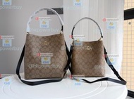 coach 2312 小號 老花TOWN水桶包vc材質可手提單肩斜98手袋 斜孭袋 禮物 bag