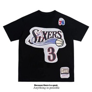 KATUN Roar Wild.YY-Allen Iverson 76ers Men's Cotton Short Sleeve T-Shirt