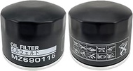 Gewxgzo MZ690116 Oil Filter Fit for Mitsubishi 1984-2017 Lancer Galant Outlander Engine (BLACK-2)