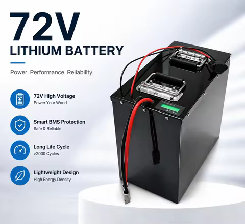 72v 40Ah 50Ah 60Ah 70Ah 80Ah 100Ah lithium ion battery pack 40A 50A 60A 70A 80A 100A with bluetooth 