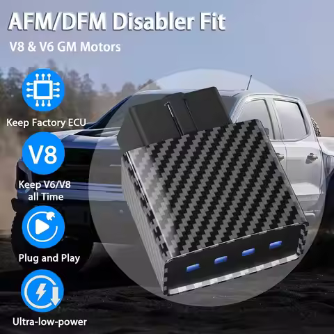 AFM DFM Disabler Device for GM Engines Silverado Sierra Yukon Escalade 2007-2024 V6 V8 Active Fuel M