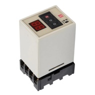 Digital timer AH3-DM điện tử relay thời gian giây phút giờ 2 chế độ A/B hiển thị led kèm chân đế PF0