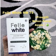 FELLE WHITE CHEWABLE TABLET SUPPLEMENT+FREE GIFT