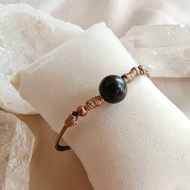 Star Stone Drawstring Bracelet Tektite
