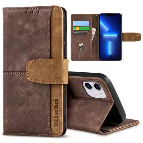 Wallet Case for Sharp Aquos Wish4 Wish3 Wish2 Wish Sense 8 7 Plus 6 4 3 2 Retro Leather 3 Card Slot 