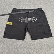 Alcatraz Corteiz Classic Series Ship Print Logo Shorts Ins Hip-hop Skateboard Casual Five-quarter Pa