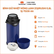 Zojirushi SJ-TG08-AA 800ml Hot And Cold Thermos Flask, Stainless Steel Material,