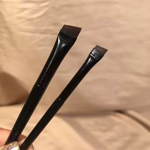 1/2Pcs Eyeliner Eyebrow Brush Eyeliner Guide Tools Easy No-Skip Eyeliner Gel Reusable Eyeliner for S