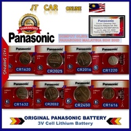 ORIGINAL PANASONIC CR2032 CR2025 CR2016 CR1632 CR1620 CR1616 CR1220 CR2450 Bateri 3V Cell Lithium Ba