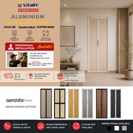 Vitally Pintu lipat pintu tandas pintu bilik air toilet door washroom door WC Wooden kayu