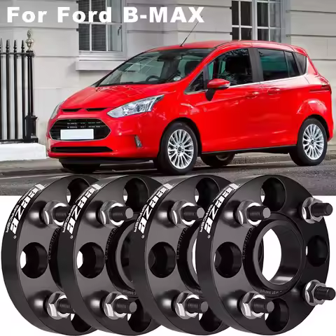 2 /4pcs 4X108 CB 63.4 For Ford B-MAX Flange Plate T6-7075 Wheel Spacers Aluminum Hub widened Adapter