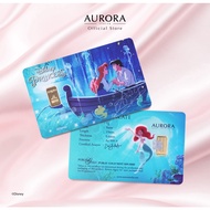 DISNEY X AURORA ITALIA (1g) 999.9 Disney Princess Collection - Ariel Limited Edition Gold Bar 迪斯尼联名 