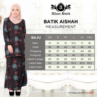 Baju Kurung Moden Batik Aishah 2022