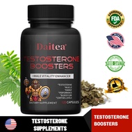 Testosterone Booster For Men - Tongkat Ali - Muscle Builder Testosterone Supplement Pills - Anabolic Muscle Builder &amp; Energy Booster For Men - 19 Vitamins &amp; Minerals