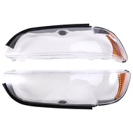 1Pair for BMW 5 SERIES E39 2000-2004 Car Headlight Shell Headlight Cover Headlamp Glass Lens