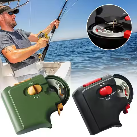 Automatic Fish Hook Tying Multifunctional Fishing Line Crochet Hook Tying Machine Electric Hook Tyin