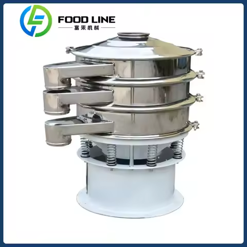 Flour Powder Sieving Machine Industrial Beans Sifter Vibrating Sieve Shaker Sizing Vibro Sifter Mach