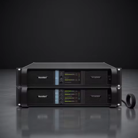 TITummnl Audio Power Amplifier 4 Channels 4x1350W 10000 Watts Live Show Professional Disco Dj Audio 