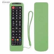 ELMER Remote Controller Protective Case Soft Durable Shockproof For Samsung AA59-00786A Smart TV Silicone Cover Protector