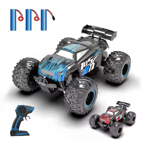 JJRC Q105 1:18 Remote Control Car 25KM/h With Led Lights 2.4G Inductor RC Off-Road Cars High Speed B