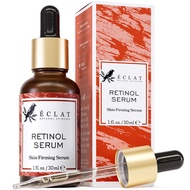 Eclat Skincare Retinol Serum for Face - Pure Retinol with Hyaluronic Acid & Vitamin E - Skin Care fo