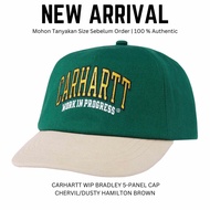 CARHARTT WIP BRADLEY 5-PANEL CAP TOPI UNISEX ORIGINAL 100 %