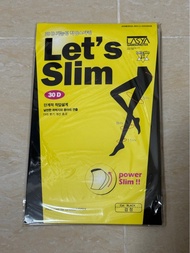 韓國Let’s Slim黑色絲襪