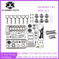 N55 Engine Rebuild Kit Bearing Piston Full Gasket Set For BMW 3.0 135i 335i 535i 640i 740i X1 X3 X4 
