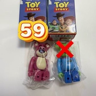 只餘Lotso 全新未開袋 Bearbrick 100% Toy Story 反斗奇兵 Lotso 勞蘇 盲盒 Be@rbrick Medicom Toy Disney 迪士尼 順豐到付/+$8平郵 