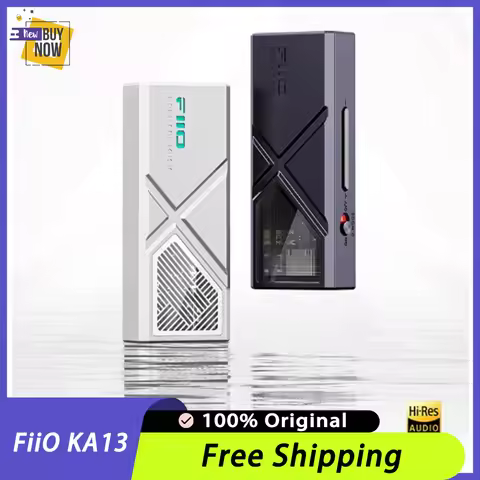 FiiO KA13 Mini Headphone Amplifier Portable Desktop USB DAC AMP Headphone Power Amplifier 550mW High
