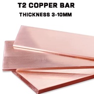 T2 Copper Row Copper Row Copper Bar Block Flat Square Copper Row Conductive Grounding Copper Row Cop