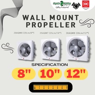 【Ready Stock】KDK Wall Exhaust Fan 20AQM / 25AQM / 30AQM 8" / 10" / 12" Exhaust Fan Ventilation Fan /