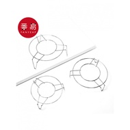 Mini Steaming Rack A1pq801-Stainless Steel Steaming Rack Tripod Rack Steaming Fish Steamed Bun Rack 