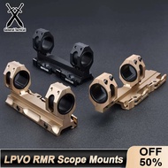 Tactical Airsoft LPVO RMR Scope Offset Optic QD Mounts Plate