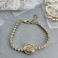 CHANEL 耳釘+金幣手鍊 現貨