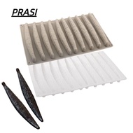 PRASI Chocolate Mold, Non-Stick Flexible Vanilla Pod Mold, Premium Reusable 10-Cell Design Heat Resi
