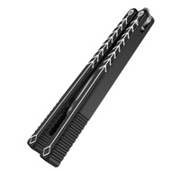 Nabalis X Will Hirsch Vulp Bushing Butterfly Knife Balisong Trainer 6061 Aluminum Channel Handle Wit