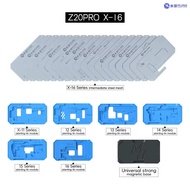 MiJing Z20 Pro เมนบอร์ดกลาง Soldering แม่แบบแพลตฟอร์มสำหรับ iPhone X-16Pro MAX ชั้นกลาง BGA ดีบุกปลู