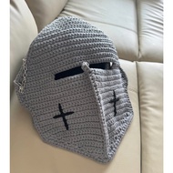 Wool knight helmet - Selfie