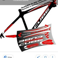 Decal Frame Cube Sticker MTB Custom Bicycle Sticker