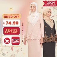 ❂ZOE ARISSA baju raya 2024 viral Jaclyn Kurung Sulam kurung klasik style aesthetic elegant terbaru plain kurung moden new▲