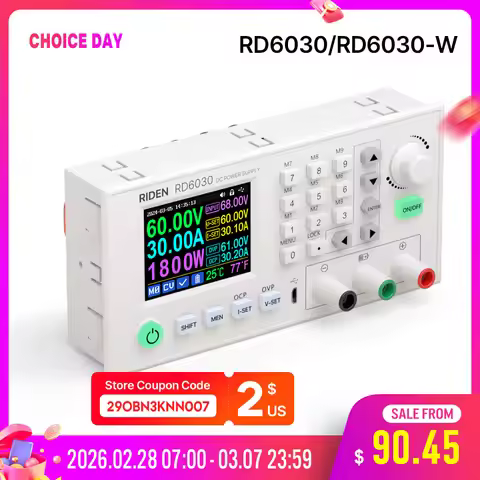 RD RU RD6030 60V 30A DC Adjustable Step Down Voltage Converter