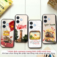 Case for Oppo A5 Pro 5G, A5 2025 A5i Pro Vietnam loves the red flag