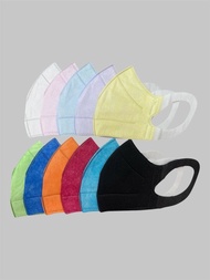 【奕綸台灣製】兒童3D立體醫療口罩_純色 (50入/盒)