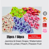 Kiss Delicias Sea Salt Sugar Free Mint Candy Gula-Gula 25pcs/50pcs Snacks Sweet Food