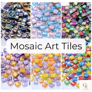 [SG] DIY Mosaic Art Tiles | 50g Mosaic Craft Kit | Square Mosaic Tiles | Local Stocks