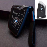 MOOGU BMW X1 / X2 / X3/ X4 / X5 / 1 / 3 / 5 / 7 Series TPU + Suede Leather 360 Full Protection Car K