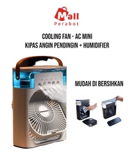 Mall Perabot | Kipas Portable Air Cooler AC Cooling Fan Besar Angin Listrik Humidifikasi Semprotan D